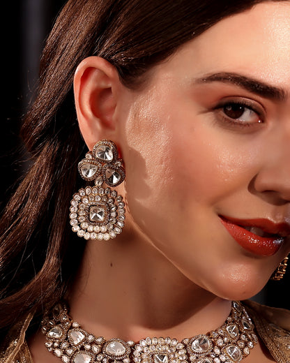 Opulent Glow Moissanite Choker Set