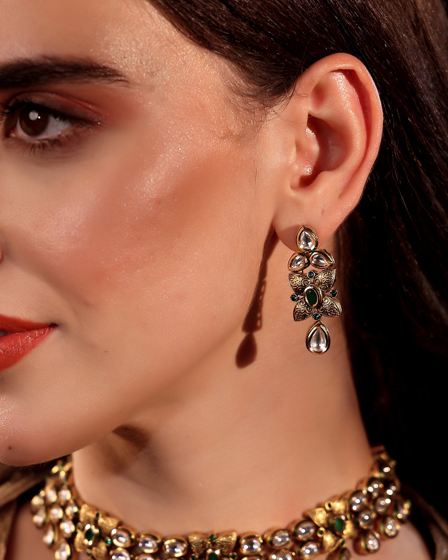 Verdant Bloom Moissanite Grandeur Set