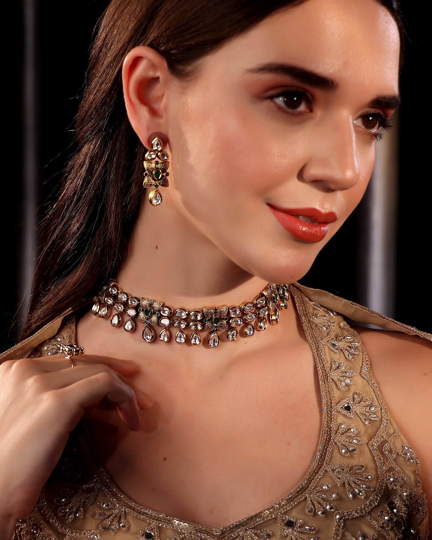 Verdant Bloom Moissanite Grandeur Set