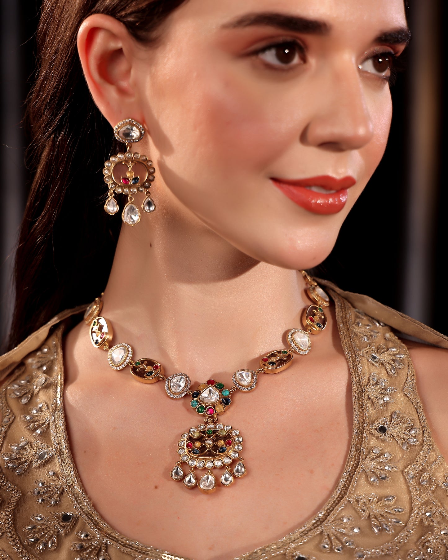 Couture Legacy Moissanite Multistone Set