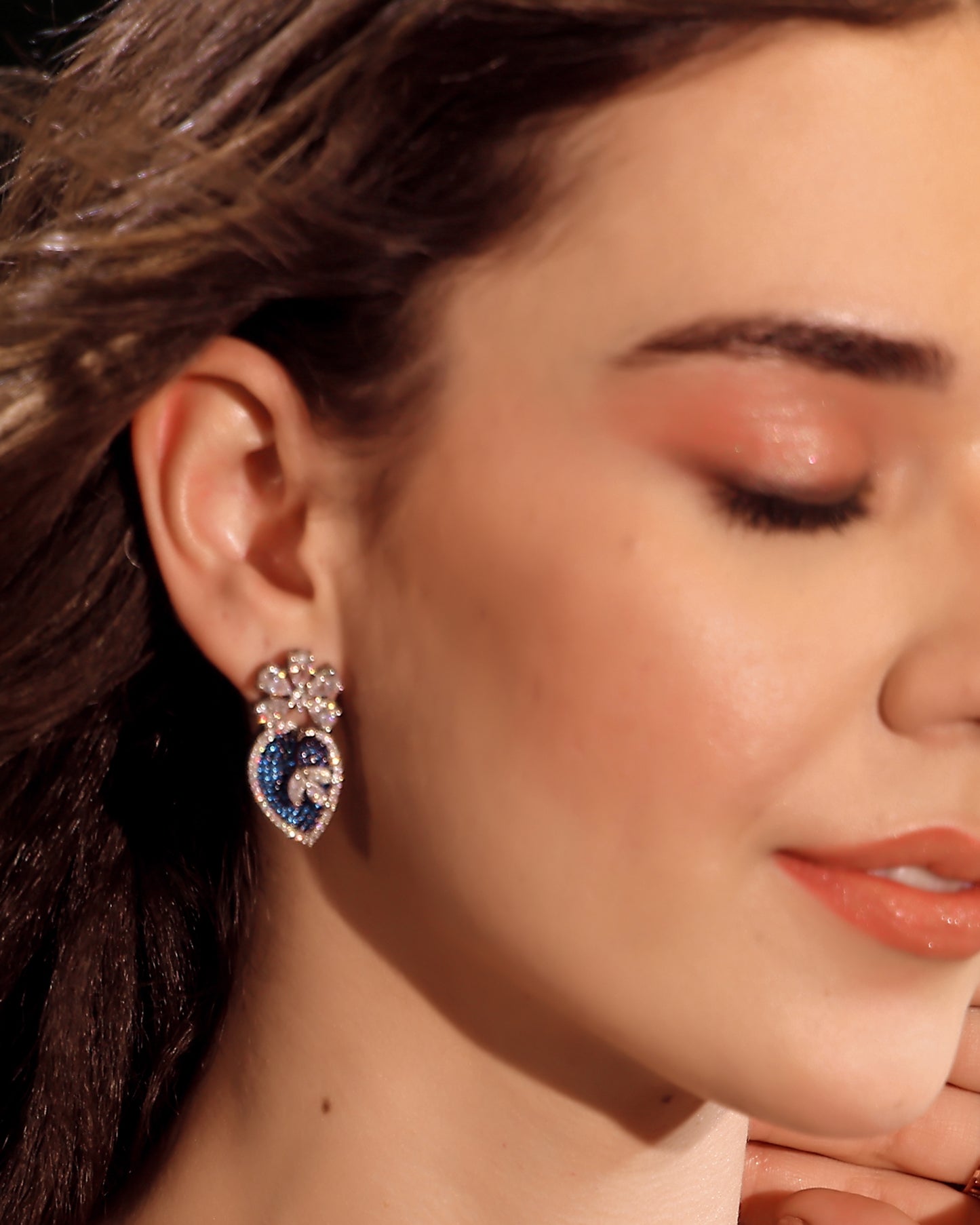 Sapphire Glitz AD Bloom Set