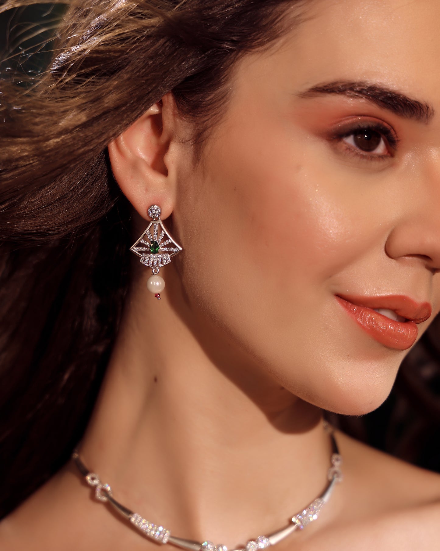 Emerald Deco Pearl AD Set