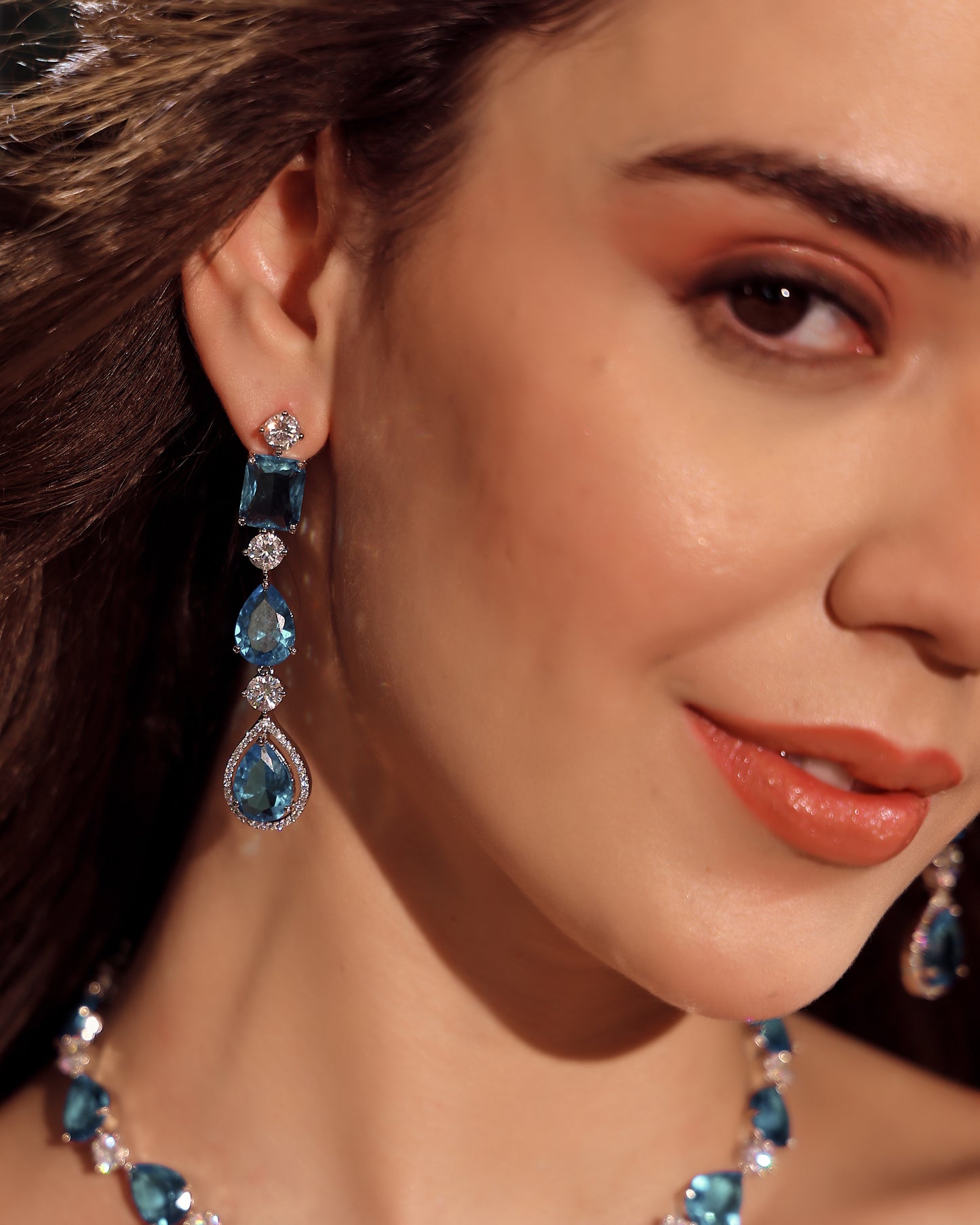Azure Luxe AD Crystal Set