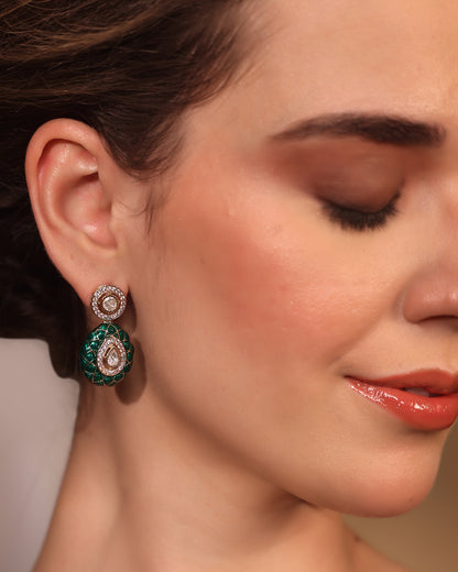 Zayra Emerald Bloom Drops