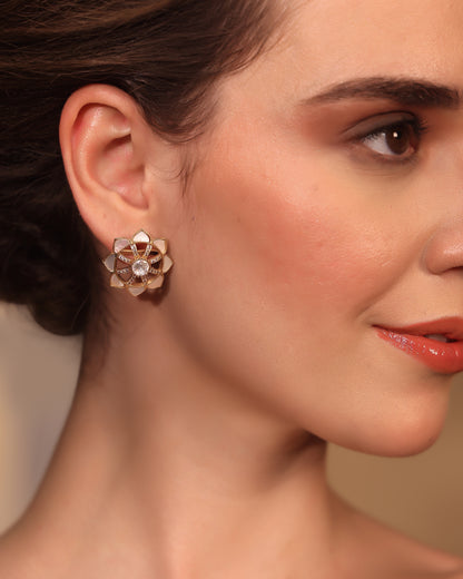 Samira Lotus Glow Studs