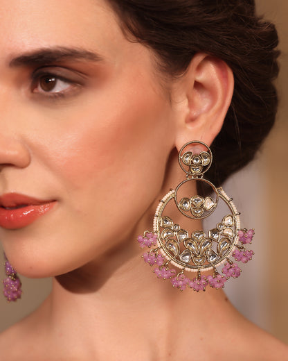 Inara Lilac Crescent Drops