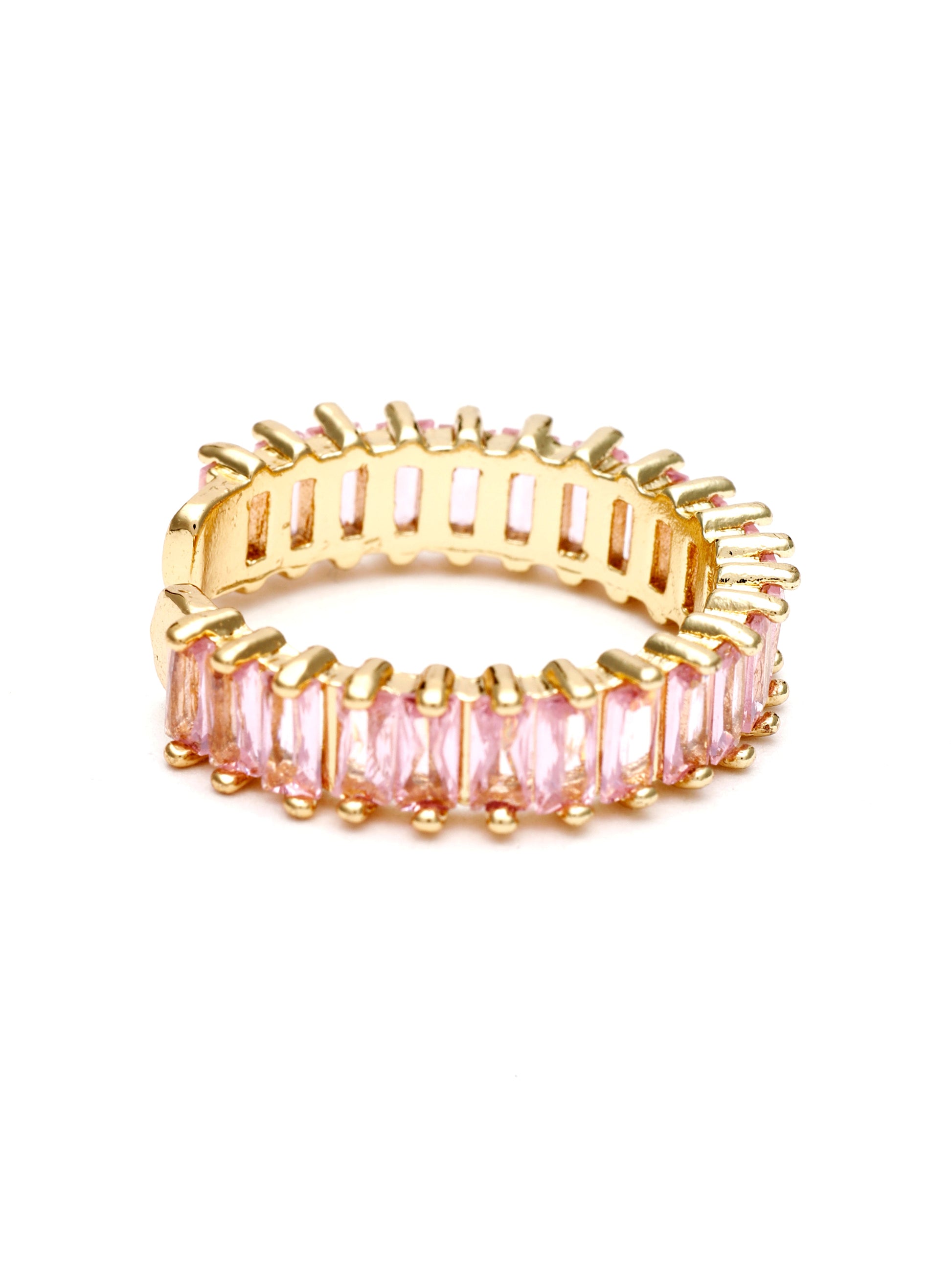 Blush Baguette Ring - Image 2