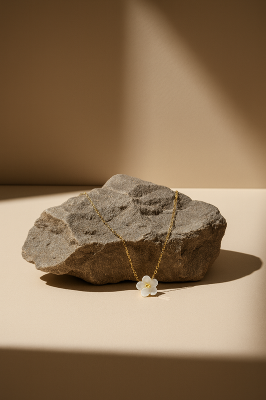 Floral Charm Necklace - Image 3