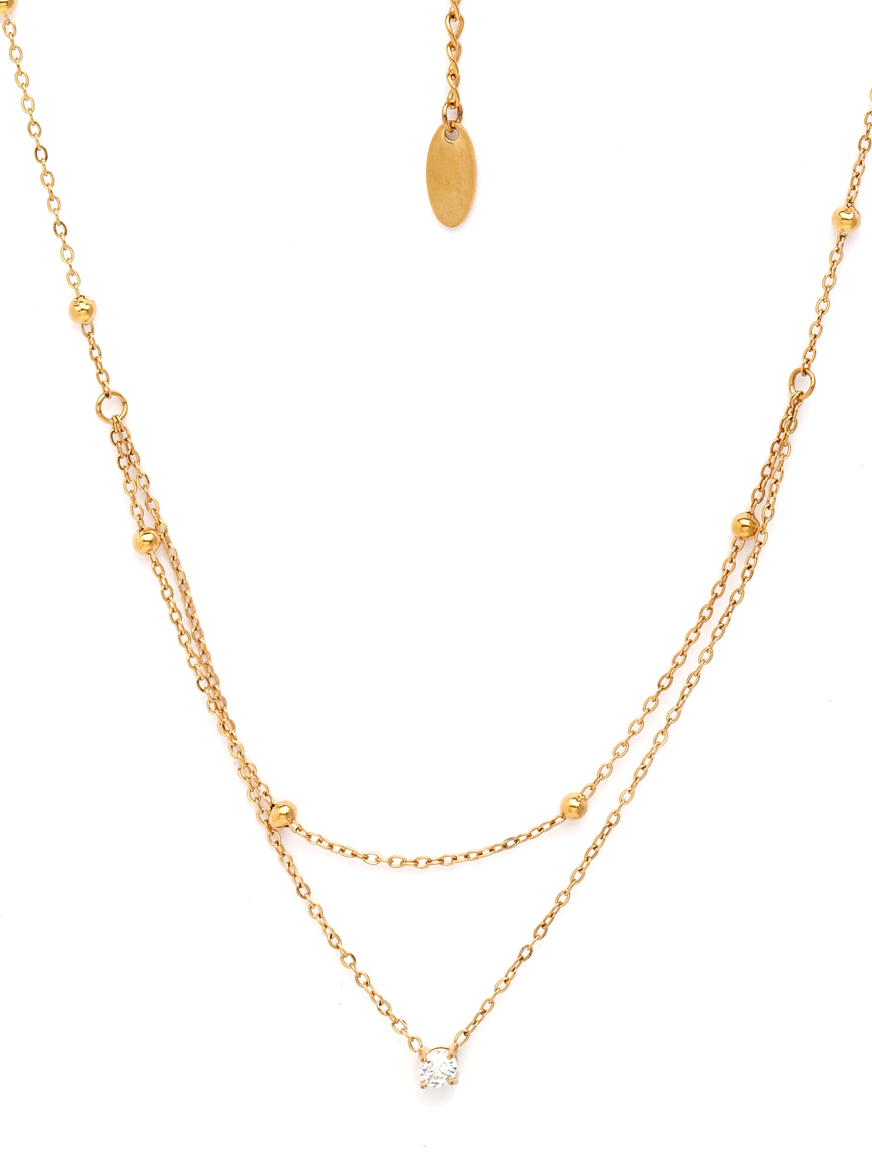 Glint Layered Necklace