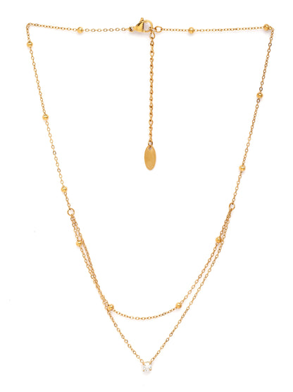 Glint Layered Necklace - Image 2
