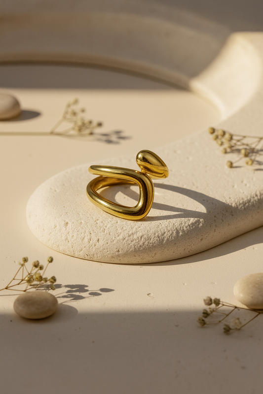 Textured Band Ring - Image 4